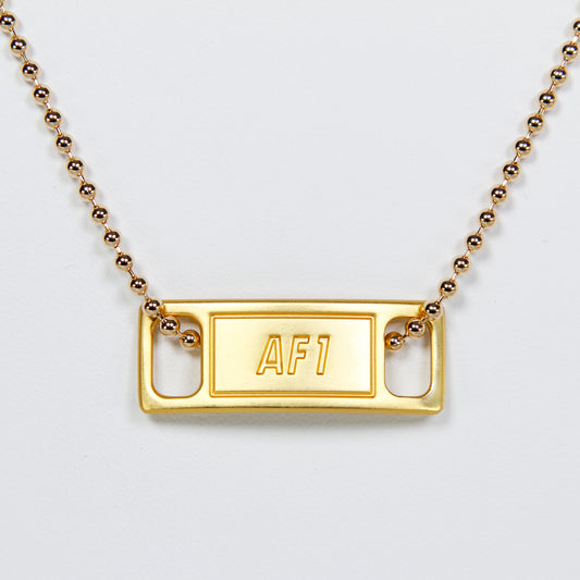 Gold AF1 Necklace