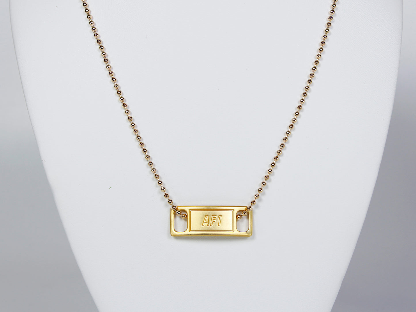 Gold AF1 Necklace